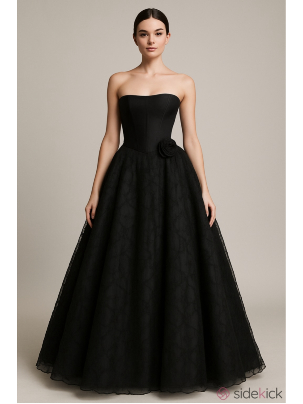Lafayette 148 New York Silk Blend Black A-Line Ballgown Skirt Size 14